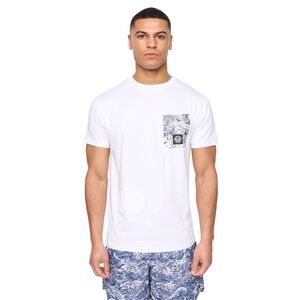 Henleys Mens Henwave T-Shirt / Optic White